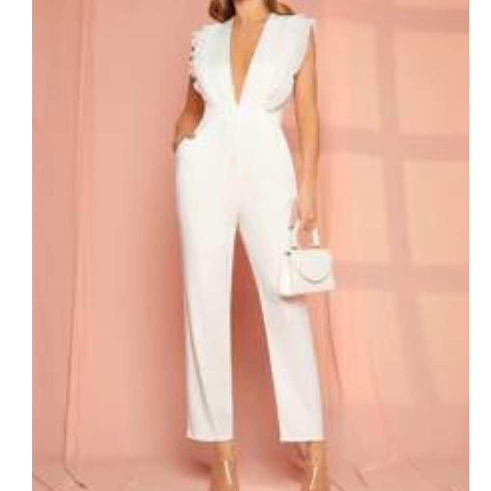 White jumpsuit
